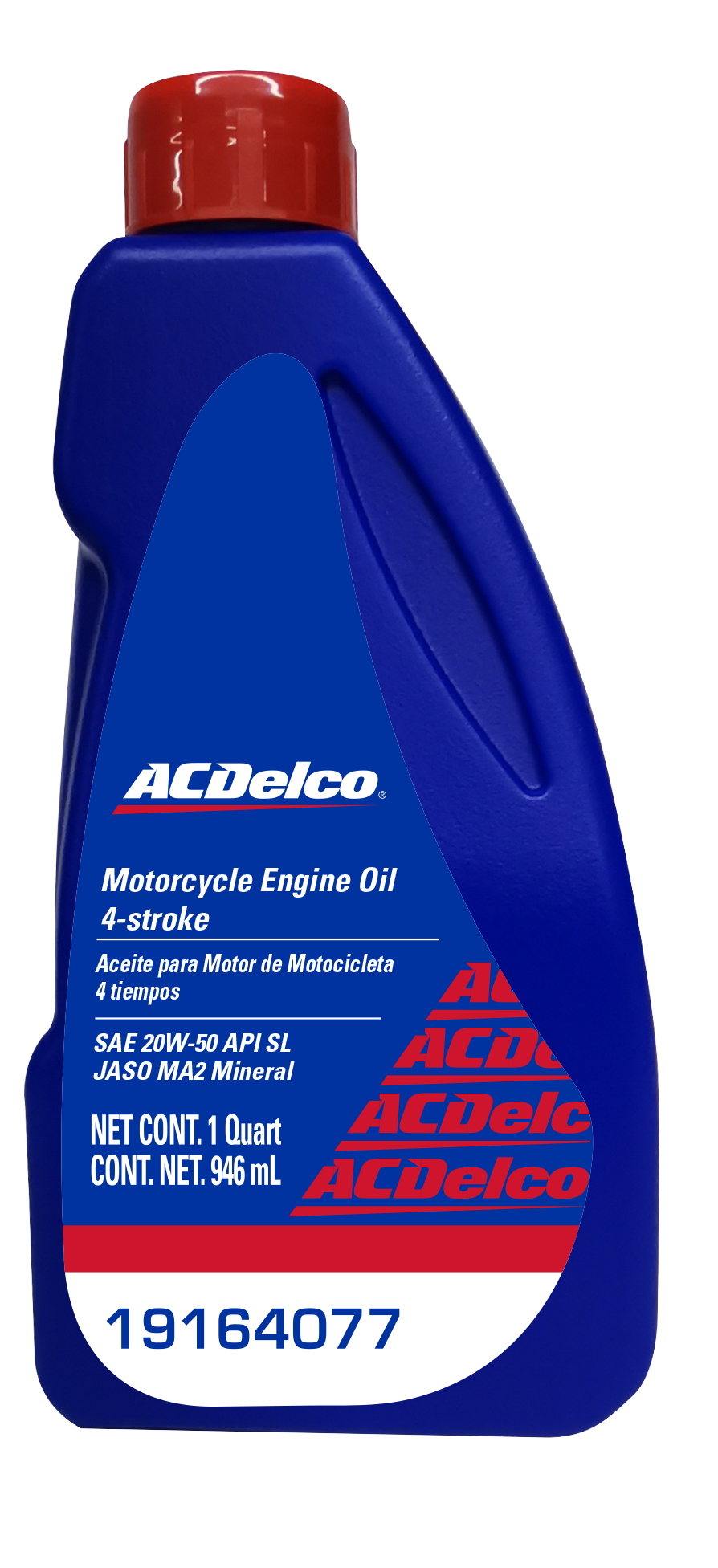 Refacciones para motos ACDelco, aceite para moto.